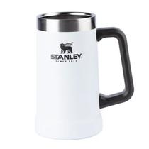Caneca Termica Stanley Beer Stein Branco 709ML