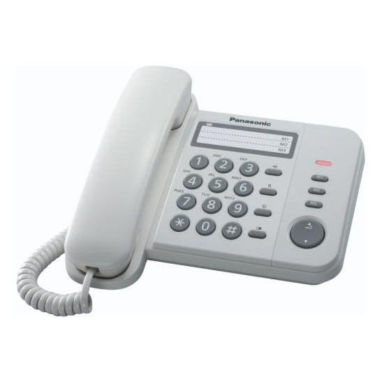 Aparelho de Telefone Panasonic KX-TS520 Com Fio no Paraguai