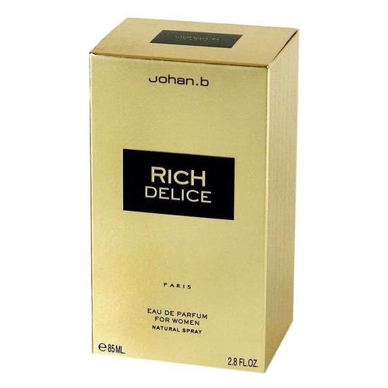 Perfume Johan.b Rich Delice Eau De Parfum Feminino 85ML No Paraguai ...