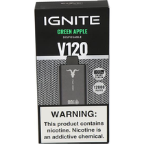 Vaporizador Descartavel Ignite V120 - 12.000 Puffs - Green Apple