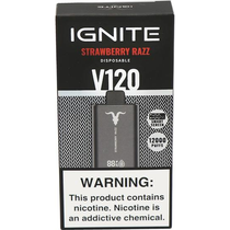 Vaper Descartavel Ignite V120 Strawberry Razz