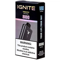 Vaper Descartável Ignite V80 Black Tobacco