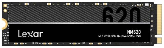SSD Interno Lexar 256GB NM620 M.2 Nvme 2280 LNM620C256G-Rnnnu