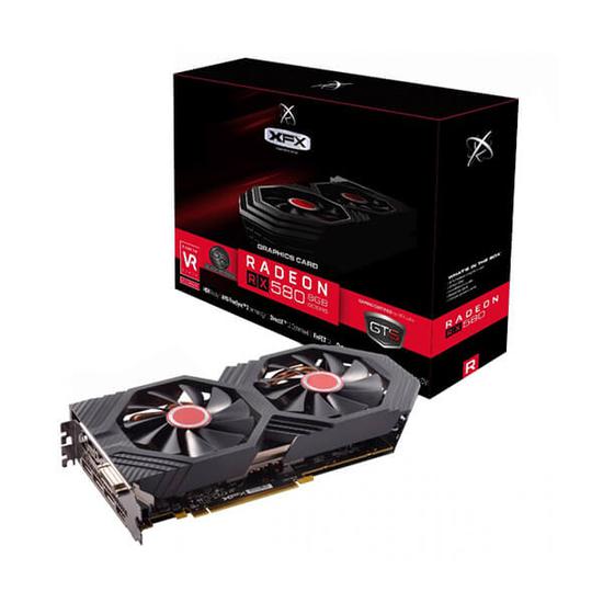 Placa de Vídeo XFX RX580 GTS XXX Oc de 8GB / 256BIT / DDR5 ...