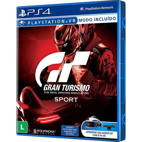 Jogo Gran Turismo Sport VR PS4 na loja Atacado Games no ...