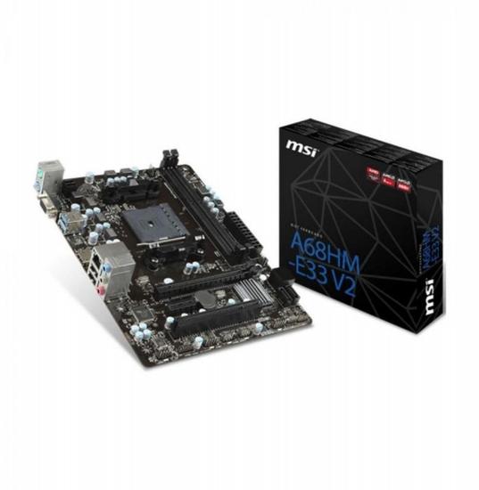 Placa Mãe AMD (FM2) MSI A68HM-E33 V2 na loja Alborada no Paraguai