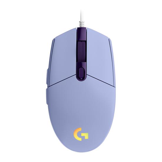 Mouse Gamer Logitech G203 Lightsync RGB - Roxo na loja Nissei no