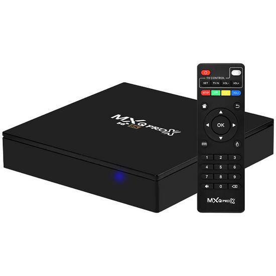 TV Box MXQ Pro X 5G 8K Ultra HD com Wi Fi 512GB 64GB de Ram Preto na loja Mega Eletrônicos