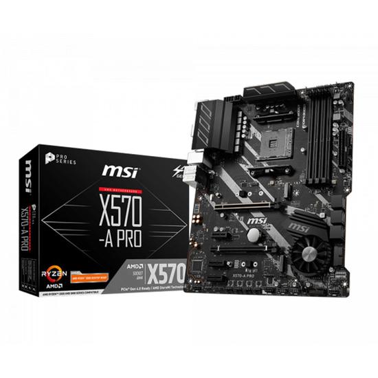 Msi x570 a pro не запускается