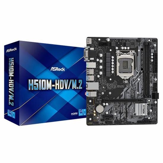 Asrock h510m hdv m 2 обзор