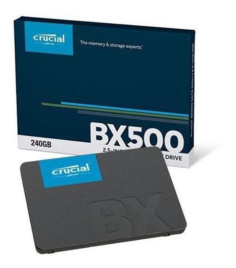 Ssd 240gb crucial bx500 обзор