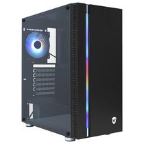 Gabinete Gamer Satellite 2100K e-ATX / 1 Cooler / RGB - Preto