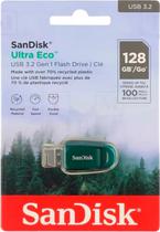 Pendrive Sandisk Ultra Eco 128GB Z96 - Verde