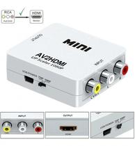 Adaptador Av Rca p/ HDMI AV2HDMI Upscale Mini FHD