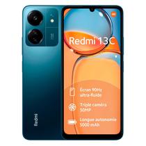 Smartphone Xiaomi Redmi 13C Global 128GB 6GB Ramm Dual Sim Tela 6.74" - Azul (Lacre Pequeno) (Caixa Danificada)