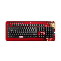 Teclado USB Xtech XTK-M401IM Iron Man Rojo Espanol Multimedia PSJ