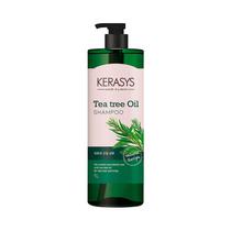 Kerasys Shampoo Tea Tree Oil Hidratante Limpia Y Purifica El Cuero Cabelludo Graso Con Cas s/C