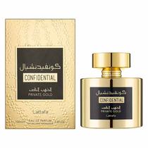 Perfume Lattafa Confidential Private Gold Eau de Parfum Unissex 100ML