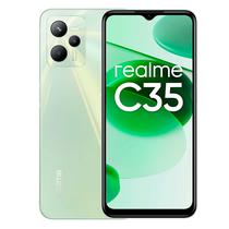 Smartphone Realme C35 RMX3511 128GB 4GB Ram Dual Sim Tela 6.67 - Verde (Anatel) (Caixa Danificada)