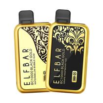 Pod Descartavel Elf Bar BC10000 Black Gold Green Apple Ice