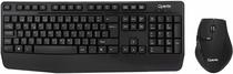 Teclado e Mouse Sem Fio Quanta QTKTM12 - Preto (Portugues)