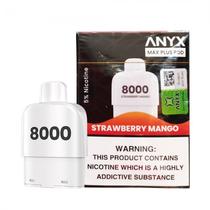 Cartucho de Substituicao Anyx Max Plus Refill 8000 Puffs Strawberry Mango