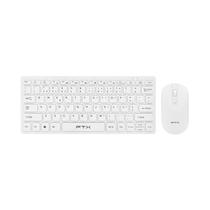 Kit Teclado Y Mouse Inalambrico FTX FTXGK03 Blanco (Portugues)