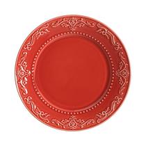 Plato Playo Porto Brasil Acanthus 416482 26 CM Rojo