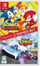 Jogo Sonic Mania + Team Sonic Racing Double Pack - Nintendo Switch