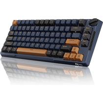 Teclado Mecanico Royal Kludge RKH81 75% RGB Linear Wireless Switch Skycyan - Star Night