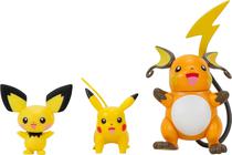 Ant_Pokemon Evolution Multi-Pack Pichu + Pikachu + Raichu Jazwares - PKW2778