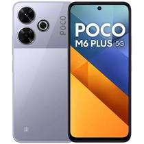 Smartphone Xiaomi Poco M6 Plus 5G Dual Sim de 128GB/8GB Ram de 6.79" 108+2MP/13MP - Misty Lavender (India)