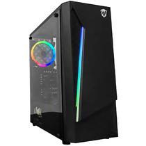 Gabinete Gaming Satellite 1102K com Cooler RGB - Preto