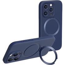Estojo Protetor Smart Vision para iPhone 15 Pro Max 360 - Azul