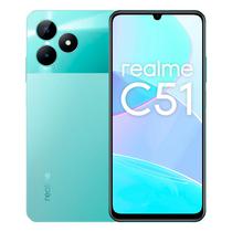 Cel Realme C51 RMX3830 DS/6RAM/256GB 6.74" Green NFC/Anatel CX Feia