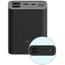 Carregador Portatil Xiaomi Mi Power Bank 3 Ultra Compact PB1022ZM de 10.000 Mah com Carregamento Rapido - Preto