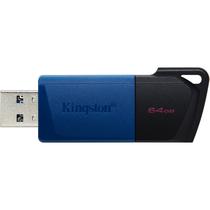 Pen Drive Kingston Datatraveler Exodia DTXM-64GB - 64GB - Preto e Azul