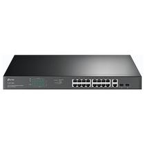 Hub Switch TP-Link TL-SG1218MP 18 Portas Gigabit / 16 Portas Poe+ Rackmount 2SFP - 10/100/1000MBPS