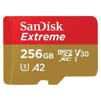 Cartao de Memoria Micro SD Sandisk Extreme 256GB 190MBS - SDSQXAV-256G-GN6MA