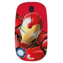 Mouse X-Tech Capitao America XTM-M340IM Optico Wireless