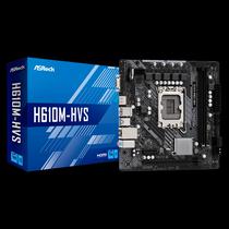 Placa Mãe Asrock H610M-HVS DDR4 Socket LGA 1700 Chipset H610 Micro ATX