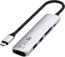 Adaptador 6 Em 1 Slim Multiport USB-C Satechi - ST-P6SS