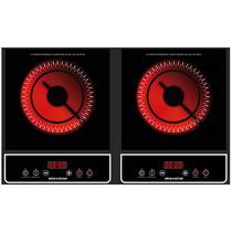 Fogareiro Infravermelho Megastar ER582 4.000 Watts 220V ~ 50/60 HZ - Preto