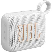 JBL Speaker Go 4 Portable Plastico/Tela Driver 45MM - Relacion Senal/Ruido >85 DB White