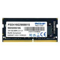 Memoria Ram Patriot Signature 16GB DDR4 2666MHZ para Notebook - PSD416G266681S