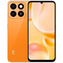 Smartphone Zte Blade A55 Z2450 Dual Sim de 128GB/4GB Ram de 6.75" 13MP/8MP - Laranja (Anatel) (1 Ano de Garantia BR)