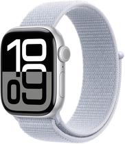 Apple Watch S10 (GPS) Caixa Aluminio Silver 42MM Pulseira Sport Loop Blue Cloud MWWD3LW