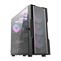 Gabinete Gamer Darkflash DK431 Glass 4 Fan Argb - Preto