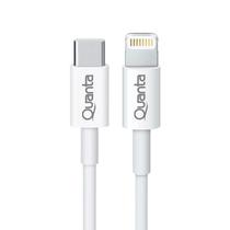 Cabo Quanta QTCTL70 USB-C A Lightning 1M - Branco