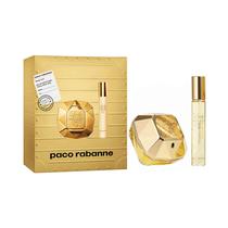 Kit Perfume Paco Rabanne Lady Million Eau de Parfum 80ML + Mini 20ML